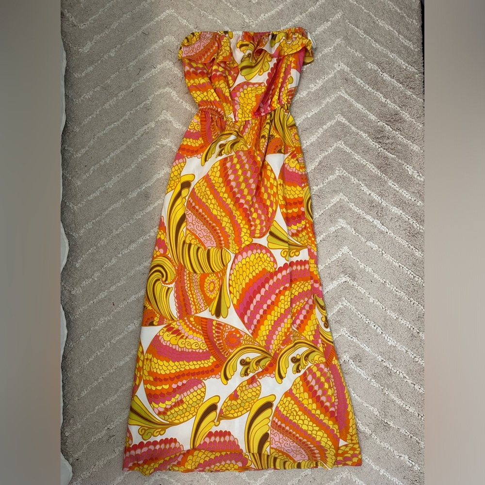 Banana Republic x Trina Turk dress